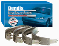 Bendix 554 Rear Brake Shoe (554, BF554)