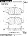 Centric Parts 105.08220 Ceramic Brake Pad (CE10508220, 1050822, 10508220)