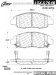 Centric Parts 105.07640 Ceramic Brake Pad (1050764, CE10507640, 10507640)