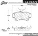 Centric Parts 105.06270 105 Series Posi Quiet Ceramic Brake Pad (1050627, CE10506270, 10506270)