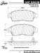 Centric Parts 105.05620 Ceramic Brake Pad (1050562, CE10505620, 10505620)