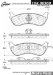 Centric Parts 105.06900 Ceramic Brake Pad (10506900, 105069, CE10506900)