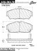 Centric Parts 105.06170 Ceramic Brake Pad (1050617, 10506170, CE10506170)