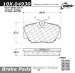 Centric Parts 105.04930 Ceramic Brake Pad (1050493, CE10504930, 10504930)