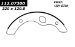 Centric Parts 104.07300 104 Series Semi Metallic Standard Brake Pad (104073, CE10407300, 10407300)