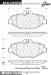 Centric Parts 104.09870 104 Series Semi Metallic Standard Brake Pad (1040987, CE10409870, 10409870)