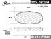 Centric Parts 104.05250 Posi-Quiet Metallic Brake Pad with Shim (1040525, CE10405250, 10405250)