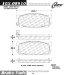 Centric Parts 105.08910 105 Series Posi Quiet Semi Metallic Brake Pad (1050891, CE10508910, 10508910)