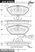 Centric Parts 105.07681 105 Series Posi Quiet Ceramic Brake Pad (CE10507681, 10507681)