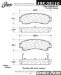 Centric Parts 105.05110 Ceramic Brake Pad (10505110, 1050511, CE10505110)