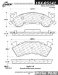 Centric Parts 106.06141 106 Series Posi Quiet Semi Metallic Brake Pad (10606141, CE10606141)