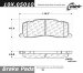 Centric Parts 100.05010 100 Series Brake Pad (CE10005010, 1000501, 10005010)