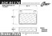 Centric Parts 105.01170 105 Series Posi Quiet Semi Metallic Brake Pad (1050117, CE10501170, 10501170)