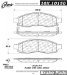 Centric Parts 105.10150 105 Series Posi Quiet Semi Metallic Brake Pad (10510150, CE10510150)