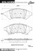 Centric Parts 104.10000 104 Series Semi Metallic Standard Brake Pad (CE10410000, 10410000)