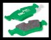 EBC DP21218 Greenstuff Brake Pads for 2005 and up Ford Focus 2.3 - Rear (E35DP21218, DP21218)