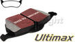 EBC Brakes UD964 Ultimax Rear Disc Brake Pad Set (E35UD964, UD964)