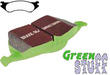 EBC DP61306 Greenstuff 6000 Series Organic Front Brake Pad - 2 Piece (DP61306, E35DP61306)