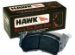 Hawk Racing Brake Pad Mustang (Rear),15 mm-Blue 9012 HB183E.585 (HB183E585)