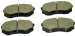 Monroe Ceramics Disc Brake Pad Set CX433A (CX433A, TSCX433A)