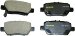Monroe Ceramics Disc Brake Pad Set CX1090 (TSCX1090, CX1090)