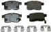 Monroe Ceramics Disc Brake Pad Set CX1336 (TSCX1336, CX1336)