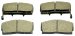 Monroe Ceramics Disc Brake Pad Set CX456 (TSCX456, CX456)