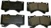 Monroe CX1303 Ceramic Premium Brake Pad (TSCX1303, CX1303)