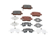 Acura MDX OE Service W0133-1612340 Brake Pad Set (OES1612340, W0133-1612340, N1010-156415)