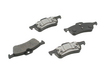 Mini Cooper PBR W0133-1620060 Brake Pad Set (W0133-1620060, PBR1620060, N1010-147047)