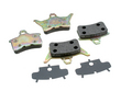 PBR W0133-1670509 Brake Pad Set (W0133-1670509, PBR1670509, N1010-132967)