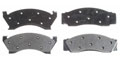 Raybestos SGD1046M Service Grade Semi-Metallic Brake Pad Set (SG-D1046M, SGD1046M, R53SGD1046M)