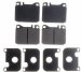 Raybestos PGD145M Professional Grade Disc Brake Pad Set (PGD145M, PG-D145M, R53PGD145M)