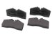 Front Brake Pad Kit For 2005-2009 Ford Mustang (401471, R72401471)