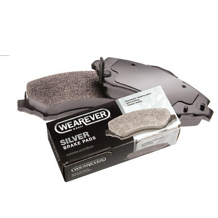 Wearever Silver Brake Pads Silver WREVR NAD8 (NAD8, NAD 8)
