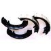 Omix-Ada 16726.02 Brake Shoe Set Front Or Rear For 1953-66 Jeep CJ5 and CJ6 (1672602, O321672602)