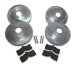 SSBC A2350004 Short Stop Slotted 4 Wheel Kit for '94-97 F-Body (A2350004)