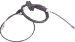 Beck Arnley  094-0999  Brake Cable - Rear (940999, 0940999, 094-0999)