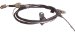 Beck Arnley  094-1105  Brake Cable - Rear (0941105, 094-1105, 941105, BEC0941105)