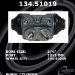 Centric Parts 134.51019 Drum Brake Wheel Cylinder (13451019, CE13451019)
