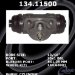 Centric Parts 134.11500 Drum Brake Wheel Cylinder (134115, CE13411500, 13411500)