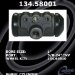 Centric Parts 134.58001 Drum Brake Wheel Cylinder (CE13458001, 13458001)