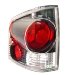 Anzo USA 211033 Chevrolet S10 3D Style Carbon Tail Light Assembly - (Sold in Pairs) (211033, A1R211033)