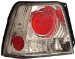 Anzo USA 221107 Toyota Tercel Chrome Tail Light Assembly - (Sold in Pairs) (221107, A1R221107)