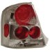 Anzo USA 221091 Mazda Protege Chrome Tail Light Assembly - (Sold in Pairs) (221091, A1R221091)