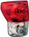 Anzo USA 311048 Toyota Tundra Red/Clear LED Tail Light Assembly - (Sold in Pairs) (311048, A1R311048)