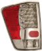 Anzo USA 311038 Nissan Titan Chrome LED Tail Light Assembly - (Sold in Pairs) (311038, A1R311038)