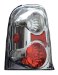 Anzo USA 211077 Ford Escape Chrome Tail Light Assembly - (Sold in Pairs) (211077, A1R211077)