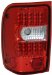 Anzo USA 311105 Ford Ranger Red/Clear G2 LED Tail Light Assembly - (Sold in Pairs) (311105, A1R311105)