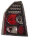 Anzo USA 321011 Chrysler 300 Black LED Tail Light Assembly - (Sold in Pairs) (321011, A1R321011)
